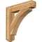 Ekena Millwork Thorton Craftsman Rough Sawn Bracket, Western Red Cedar, 6"W x 34"D x 34"H BKT06X34X34THR04RWR - alternate 1